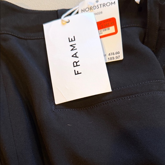 Frame Denim Black Cargo Pants - Picture 2 of 7